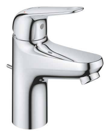 Baie - Baterie lavoar Grohe 24322001, 28 mm, 5 l/min, 0.8 bar, 35 mm, 167 mm, 103 mm, 400 mm, 1 orificii instalare, Crom