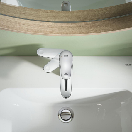 Baterie lavoar Grohe 24322001, 28 mm, 5 l/min, 0.8 bar, 35 mm, 167 mm, 103 mm, 400 mm, 1 orificii instalare, Crom [6]