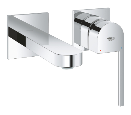 Baie - Baterie lavoar Grohe 29303003, 1 bar, 35 mm, 96 mm, 146 mm, 2 orificii instalare, 1/2 dimensiune racord, Crom