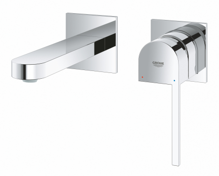 Baterie lavoar Grohe 29303003, 1 bar, 35 mm, 96 mm, 146 mm, 2 orificii instalare, 1/2 dimensiune racord, Crom [3]
