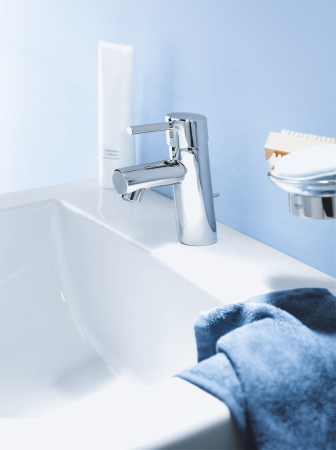 Baterie lavoar Grohe 32204001, 28 mm, 5.7 l/min, 1 bar, 35 mm, 155 mm, 101 mm, 1.57 kg, 370 mm, Crom [9]