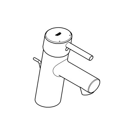 Baterie lavoar Grohe 32204001, 28 mm, 5.7 l/min, 1 bar, 35 mm, 155 mm, 101 mm, 1.57 kg, 370 mm, Crom [13]