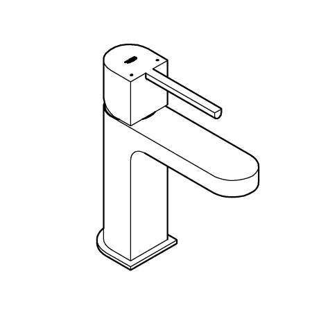 Baterie lavoar Grohe 33163003, 28 mm, 5.7 l/min, 1 bar, 35 mm, 172 mm, 111 mm, 1.52 kg, 420 mm, Crom [4]