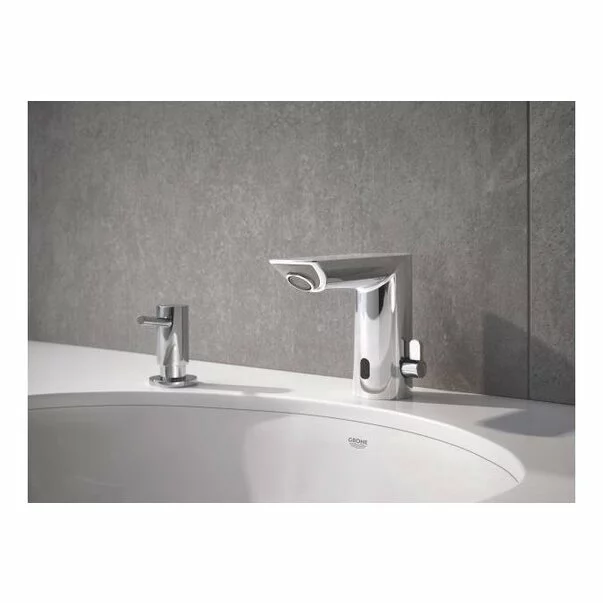 Baterie lavoar Grohe BauCosmopolitan Electronica cu senzor crom [3]