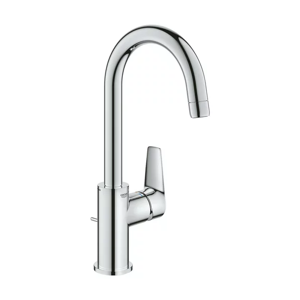 Baterii sanitare - Baterie lavoar Grohe BauEdge New L crom gat de lebada