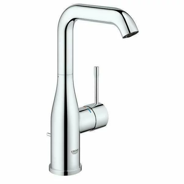 Baterii chiuveta baie - Baterie lavoar Grohe 32628001, Essence, tip comanda monocomanda, tip instalare pe blat, pe lavoar, crom