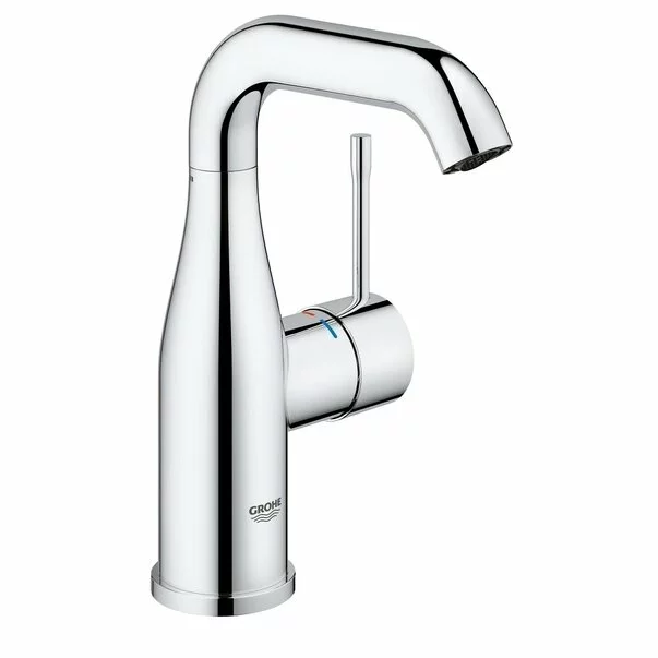 Baie - Baterie lavoar Grohe 23798001, 1 bar, 35 mm, 193 mm, 114 mm, 385 mm, 1 orificii instalare, 3/8 dimensiune racord, Crom