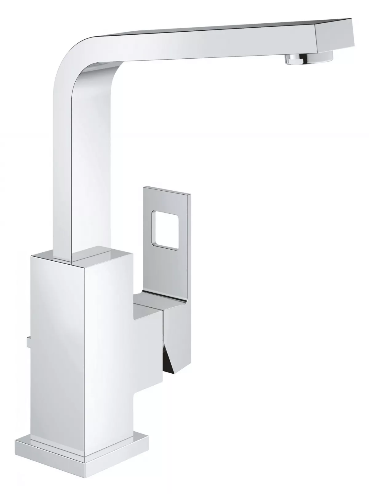 Baterii sanitare - Baterie lavoar Grohe Eurocube 2313500E, 3/8'', L, 248 mm, ECO, ventil, crom