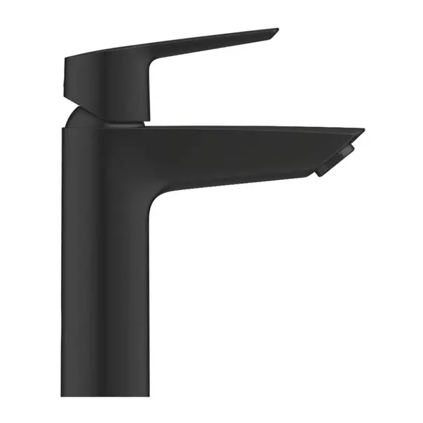 Baterie lavoar Grohe Start negru mat cu ventil Click-Clack [2]