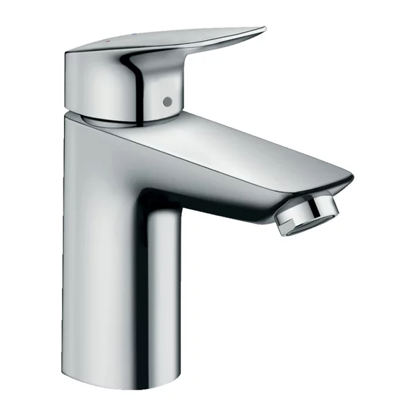 Baterii chiuveta baie - Baterie lavoar Hansgrohe Logis 100 cu ventil Push-Open crom