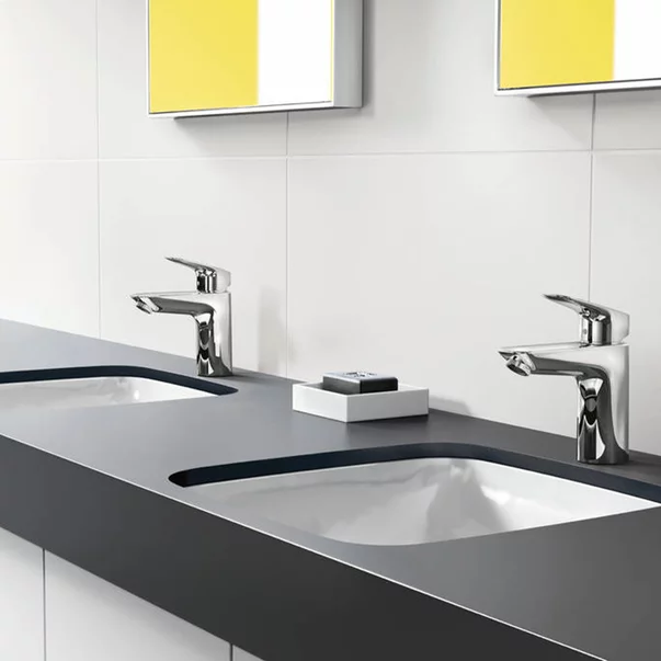 Baterie lavoar Hansgrohe Logis 100 cu ventil Push-Open crom [5]