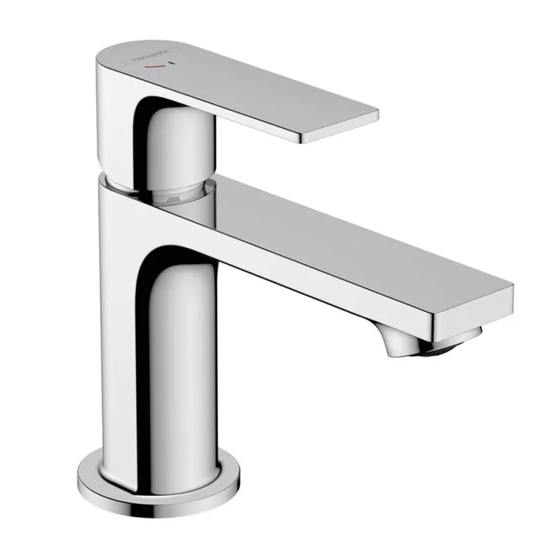 Baterii sanitare - Baterie lavoar Hansgrohe Rebris E 72554000, 3/8'', M, 143 mm, pornire rece, crom