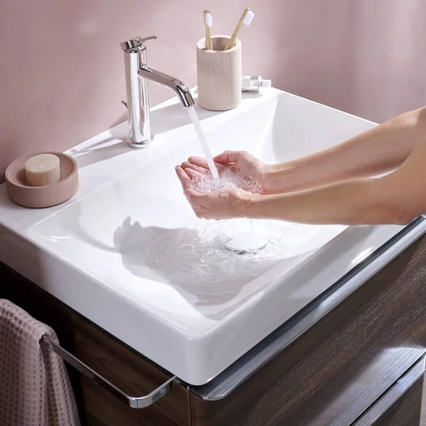 Baterie lavoar Hansgrohe Tecturis S monocomanda crom lucios [1]