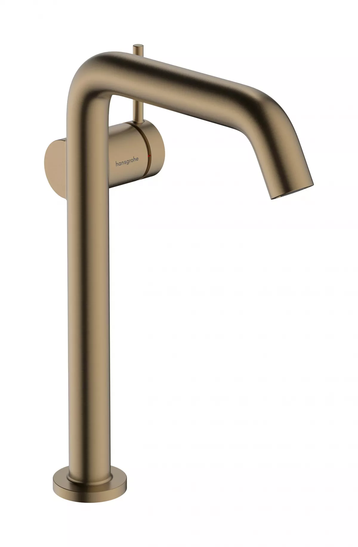 Baterii sanitare - Baterie lavoar Hansgrohe Tecturis S, XL, 283 mm, pornire rece, ventil, mat, bronz, 73373140