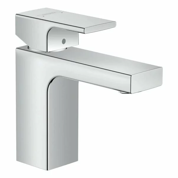 Baterii sanitare - Baterie lavoar Hansgrohe Vernis Shape 100 crom lucios cu ventil Pop-Up
