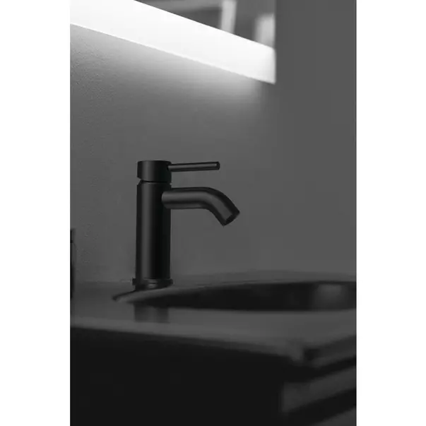 Baterie lavoar Ideal Standard Ceraline monocomanda finisaj negru mat [7]