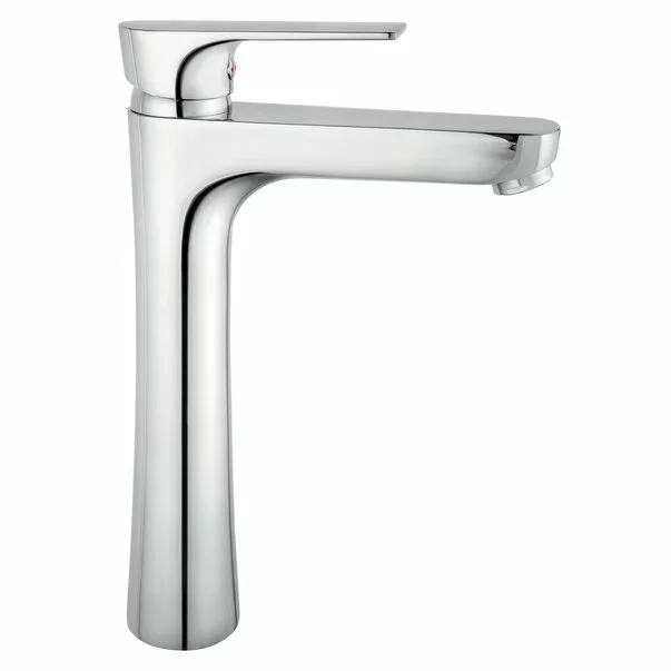 Baterii chiuveta baie - Baterie lavoar inalta Ferro Square crom