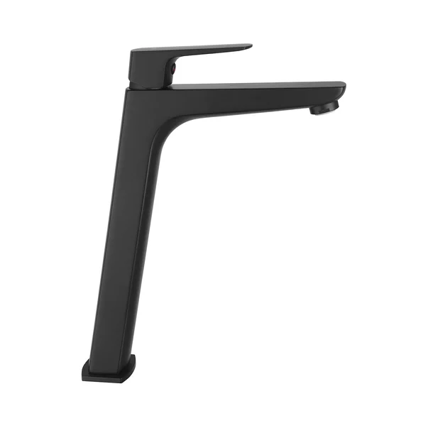 Baterii chiuveta baie - Baterie lavoar inalta Ferro Vitto Verdeline monocomanda negru mat