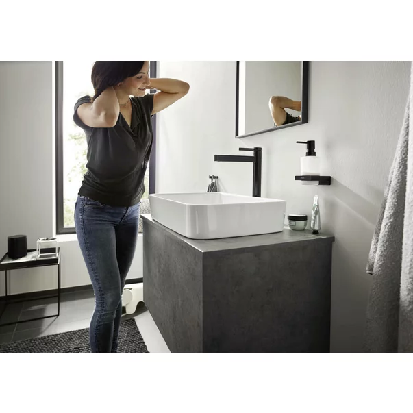 Baterie lavoar inalta Hansgrohe Finoris 260 cu ventil Push-Open crom [3]