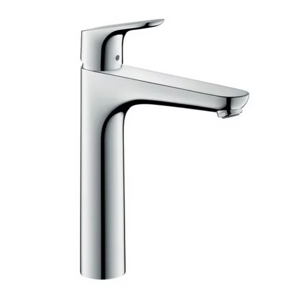 Baterii sanitare - Baterie lavoar inalta Hansgrohe Focus 190 fara ventil crom lucios