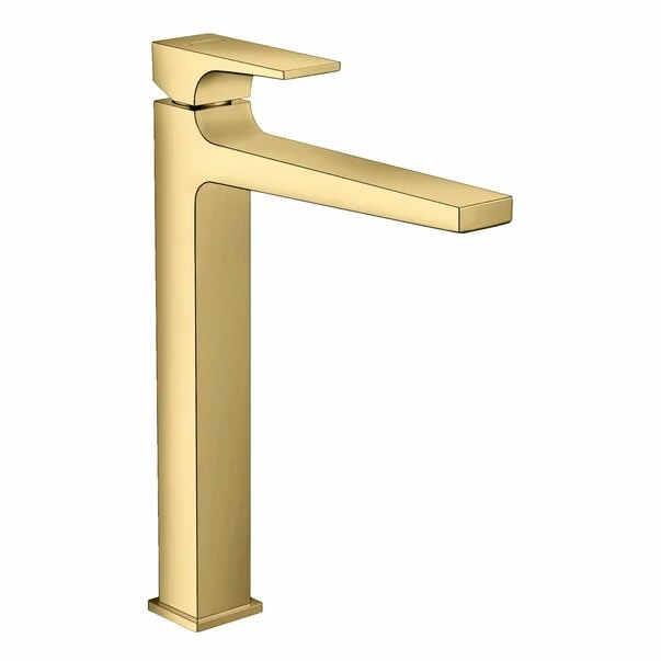 Baterii chiuveta baie - Baterie lavoar inalta Hansgrohe Metropol 260 auriu lucios