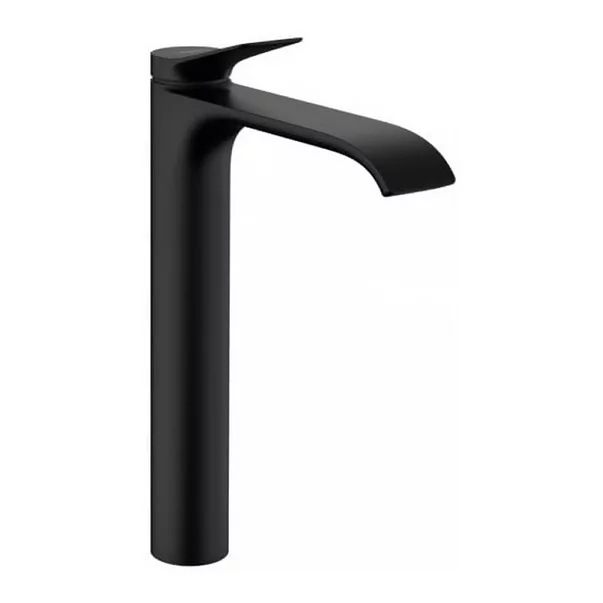 Baterii sanitare - Baterie lavoar inalta Hansgrohe Vivenis 250 cu ventil Pop-Up negru mat