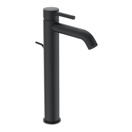 Baterie lavoar inalta Ideal Standard Ceraline cu ventil metalic Pop-Up negru mat [0]