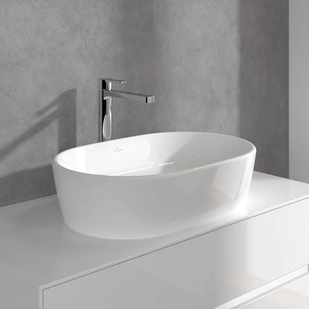 Baterie lavoar inalta Villeroy&Boch Architectura monocomanda crom lucios cu ventil Push-Open [5]