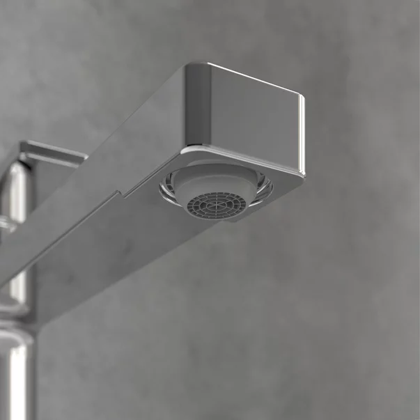 Baterie lavoar inalta Villeroy&Boch Architectura monocomanda crom lucios cu ventil Push-Open [8]