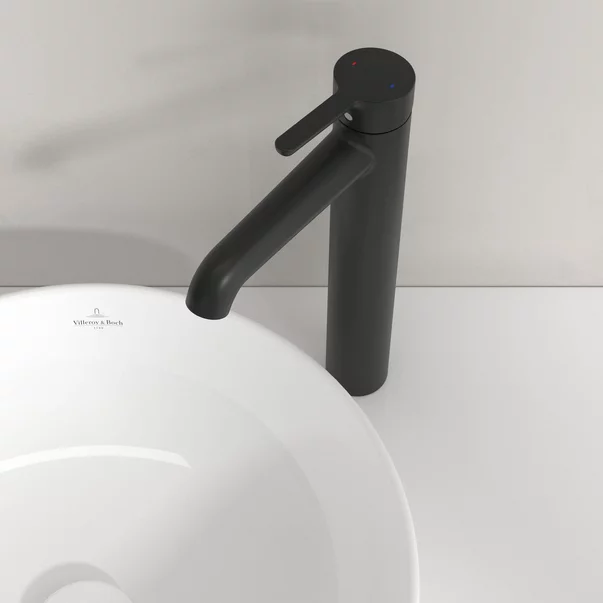 Baterie lavoar inalta Villeroy&Boch Skyla monocomanda negru mat [5]