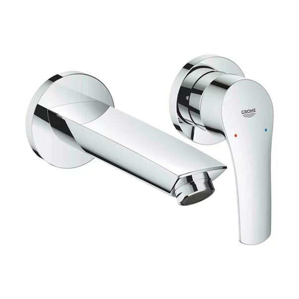 Baie - Baterie lavoar Grohe 29337003, Eurosmart, tip comanda monocomanda, tip instalare pe perete, marime m, crom