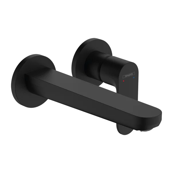 Baterii sanitare - Baterie lavoar incastrata Hansgrohe Rebris S negru mat