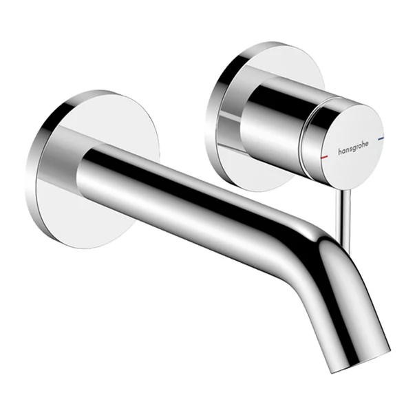 Baie - Baterie lavoar incastrata Hansgrohe Tecturis S crom lucios fara corp incastrat