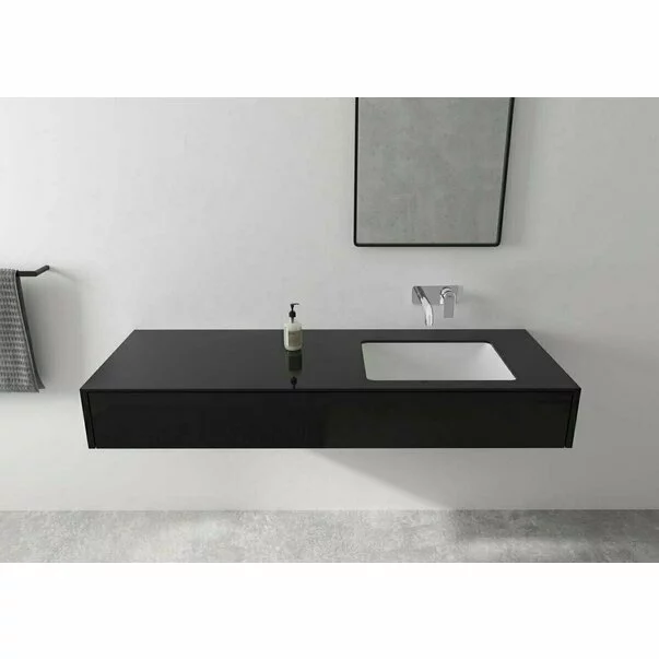 Baterie lavoar incastrata Hansgrohe Vernis Shape pipa 20 cm crom lucios fara corp ingropat [2]