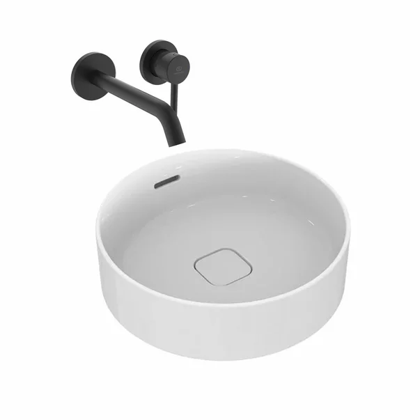 Baterie lavoar incastrata Ideal Standard Ceraline negru mat [2]