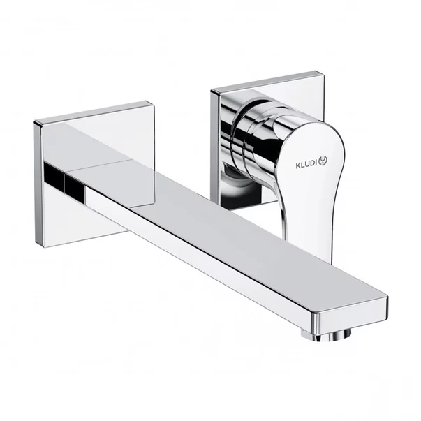 Baterii chiuveta baie - Baterie lavoar incastrata Kludi Zenta SL pipa 23 cm crom