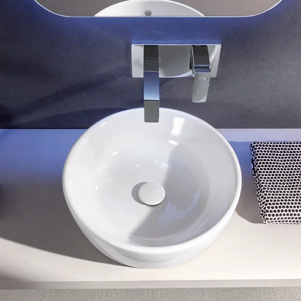 Baterie lavoar incastrata Villeroy&Boch Architectura Square crom lucios fara corp ingropat [7]