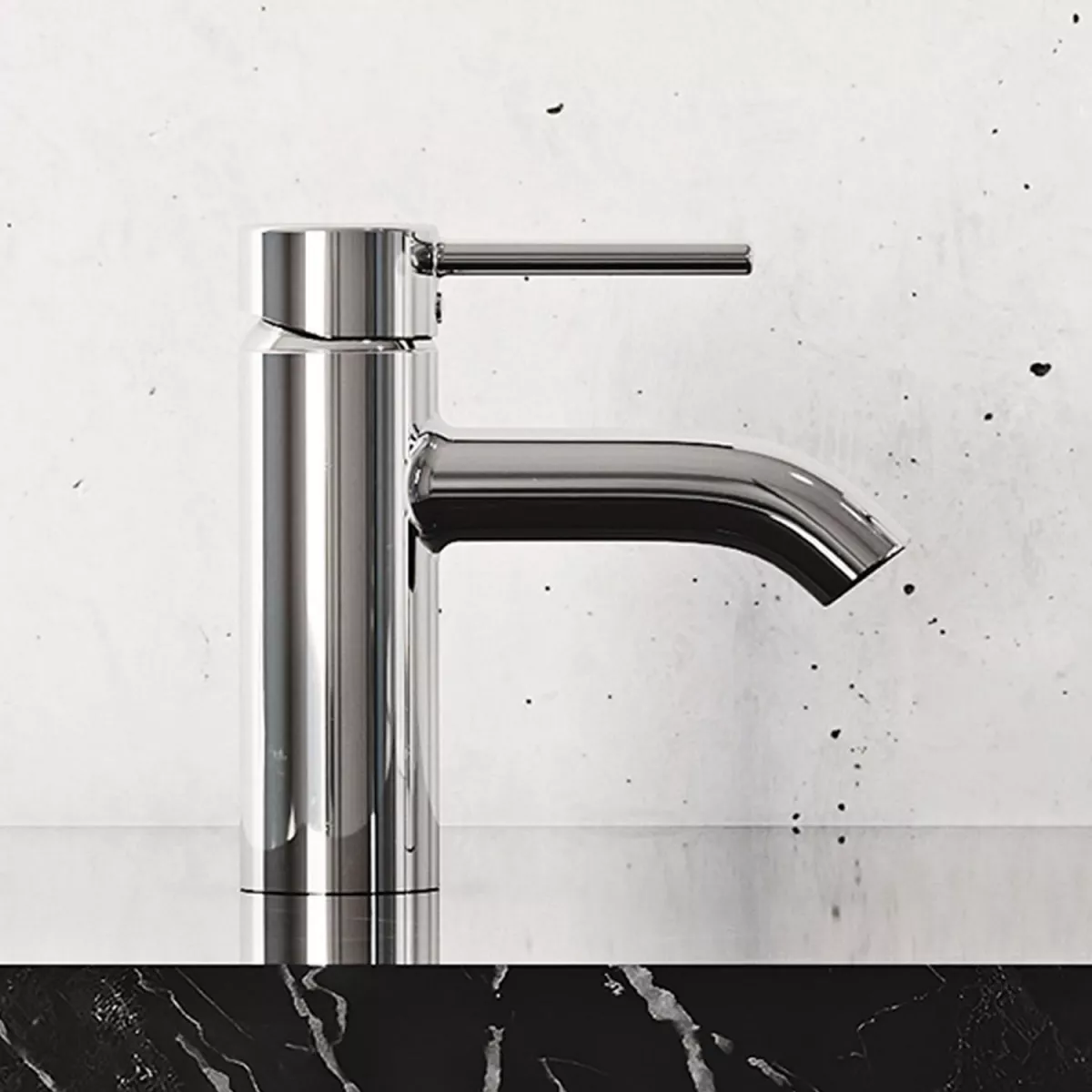 Baterie lavoar Kludi Bozz, M, 160 mm, crom, 382720576 [1]