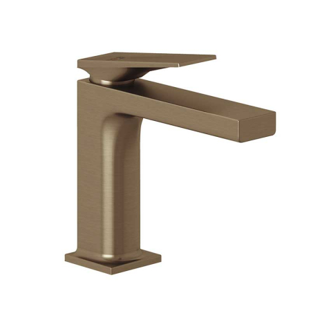 Baterii sanitare - Baterie lavoar Kludi, Decus 110, cu ventil click-clack, brushed bronz