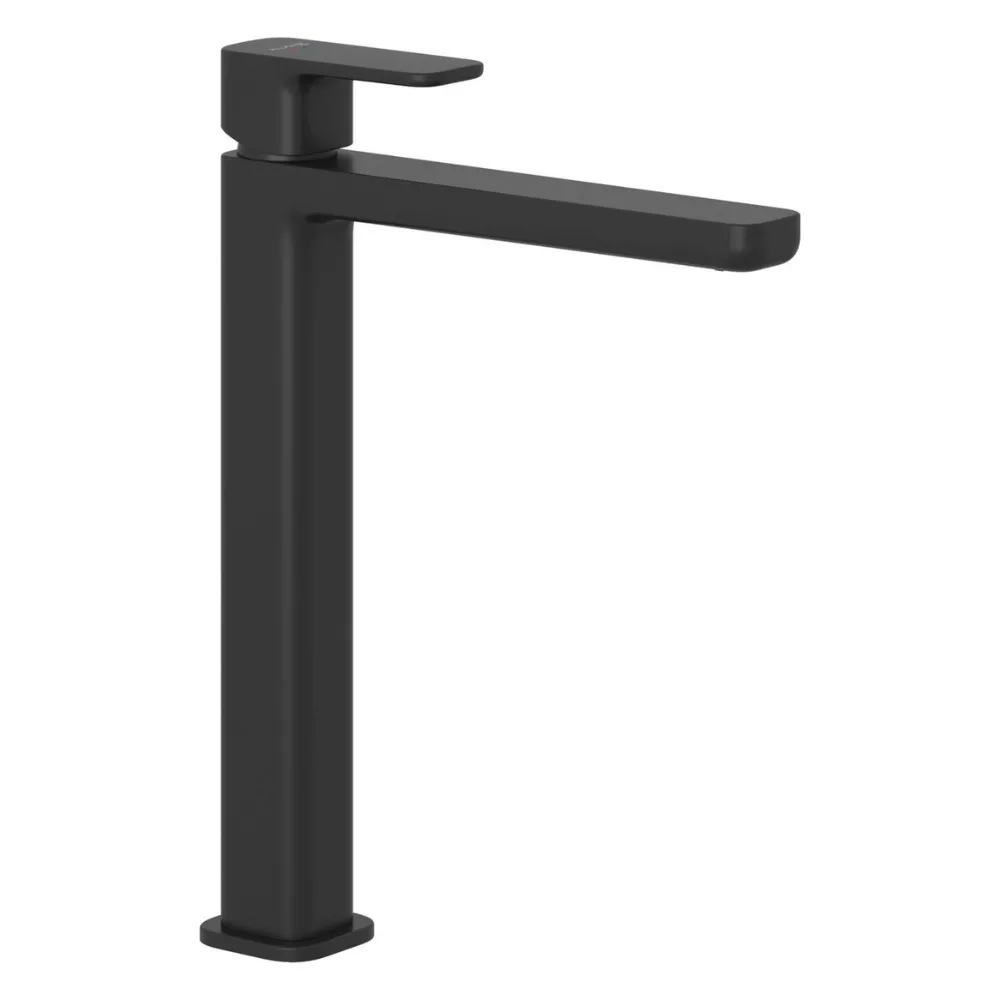 Baterii chiuveta baie - Baterie lavoar Kludi Renon, XL, 290 mm, mat, negru, 422983975