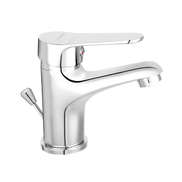 Baterii chiuveta baie - Baterie lavoar monocomanda Ferro Isso crom lucios cu ventil automat