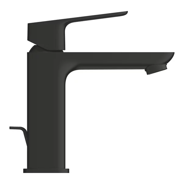 Baterie lavoar Grohe 1017492430, Cubeo, tip comanda monocomanda, tip instalare pe lavoar, marime m, negru [1]