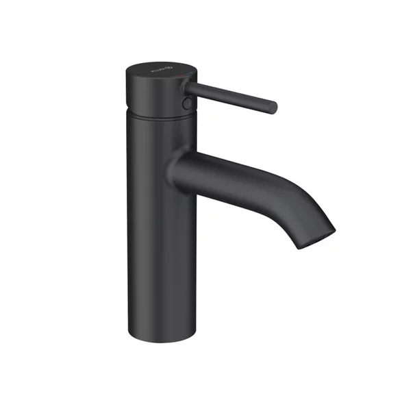 Baterii sanitare - Baterie lavoar monocomanda Kludi Bozz 100 negru mat