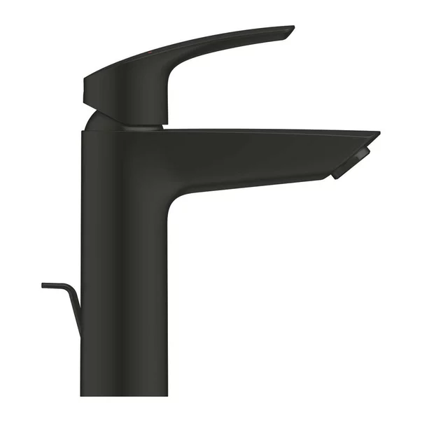 Baterii sanitare - Baterie lavoar monocomanda negru mat Grohe Eurosmart New M