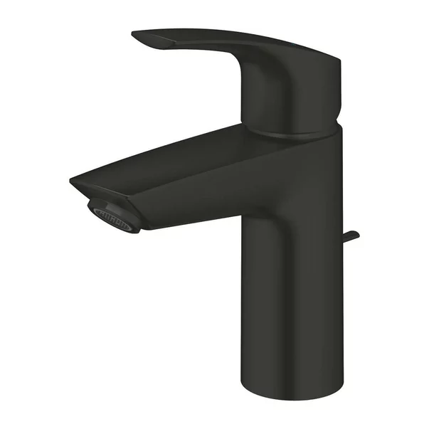 Baterie lavoar monocomanda negru mat Grohe Eurosmart New S [1]