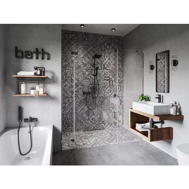 Baterie lavoar negru mat Ferro Zicco [2]