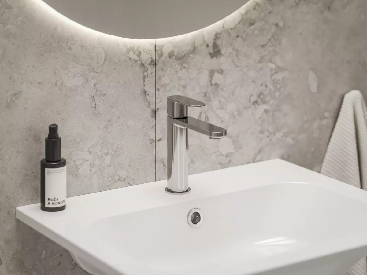 Baterie lavoar Ravak Chrome II, M, 177 mm, crom, X070446 [2]