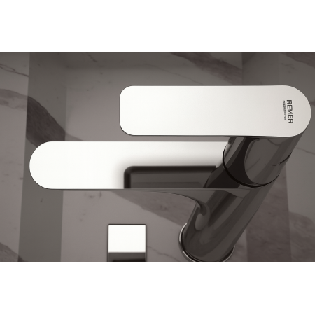 Baterie lavoar Remer Rubinetterie Infinity I11, monocomanda, cartus ceramic, aerator, aspect minimalist, alama sanitara [2]