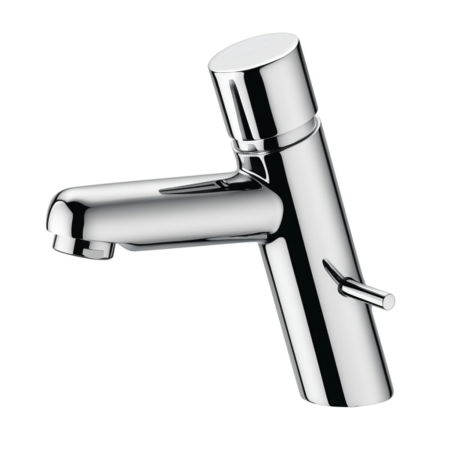 Baterii chiuveta baie - Baterie lavoar Remer Rubinetterie Tempor TE18M, mixer apa, cromat, flux constant de apa, alama cromata