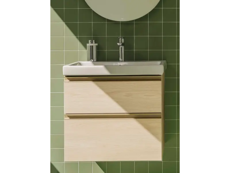 Baterie lavoar Roca A5A326EC00, Cala, tip comanda monocomanda, marime m, tip instalare pe lavoar, crom [4]